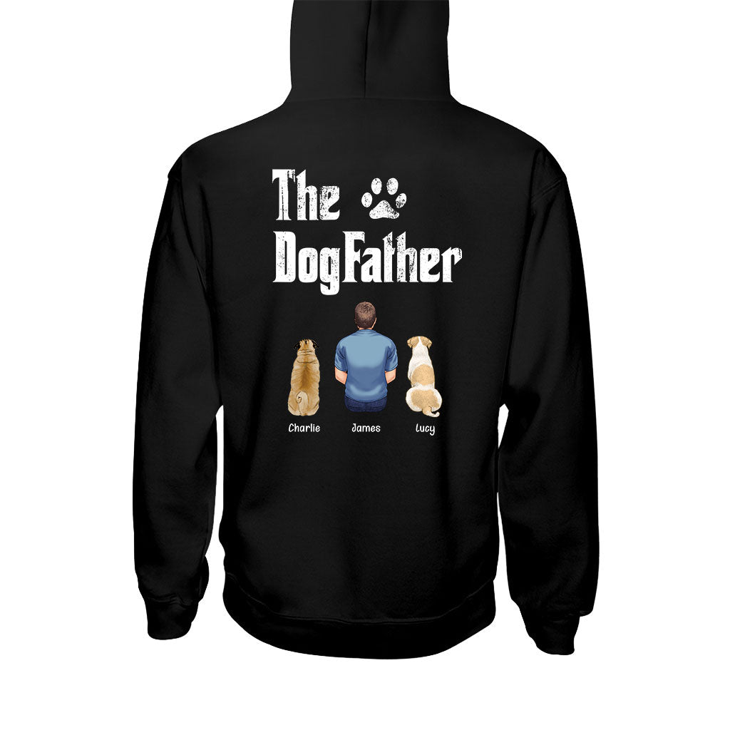 The Dog/Cat Father - Personalized Father T-shirt and Hoodie