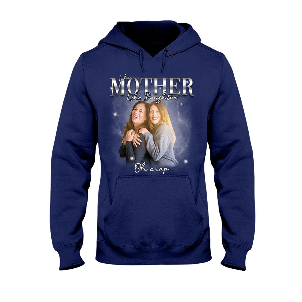 Like Mother Father Like Son Daughter Oh - Personalized Mother T-shirt And Hoodie