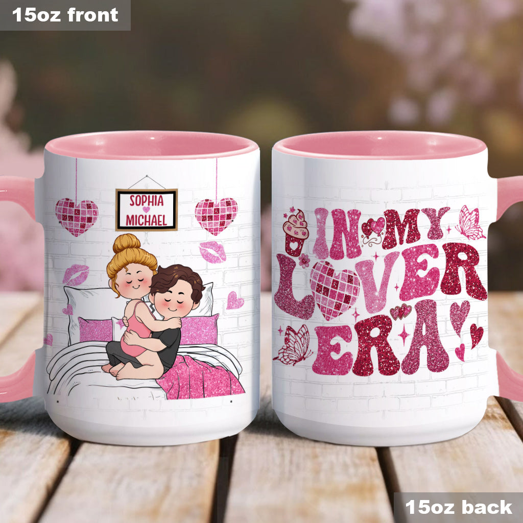 In My Lover Era - Personalized Couple Accent Mug