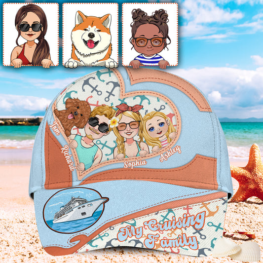 My Cruising Family - Personalized Cruising Classic Cap