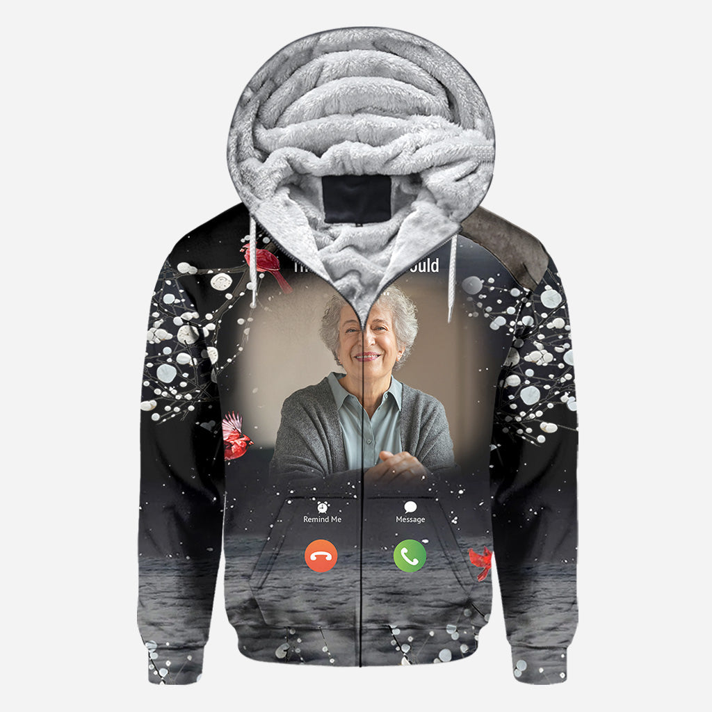 Any Title The Call I wish I Could Make - Personalized Memorial All Over Shirt