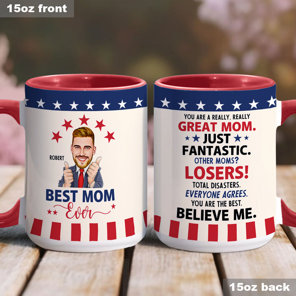 Meilleure maman du monde - Mug personnalisé