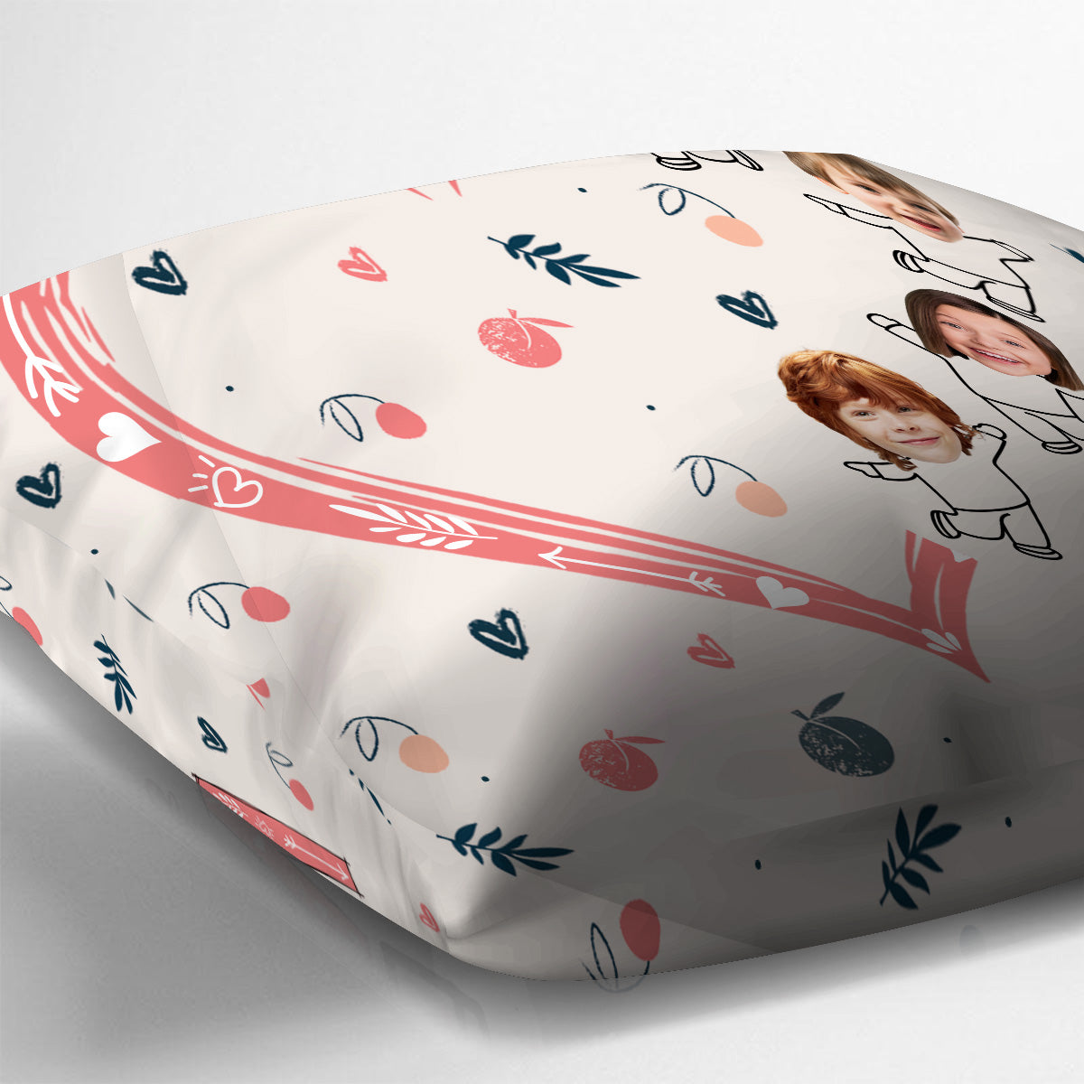 Best Nana Mom Ever Photo Custom - Personalized Grandma Throw Pillow