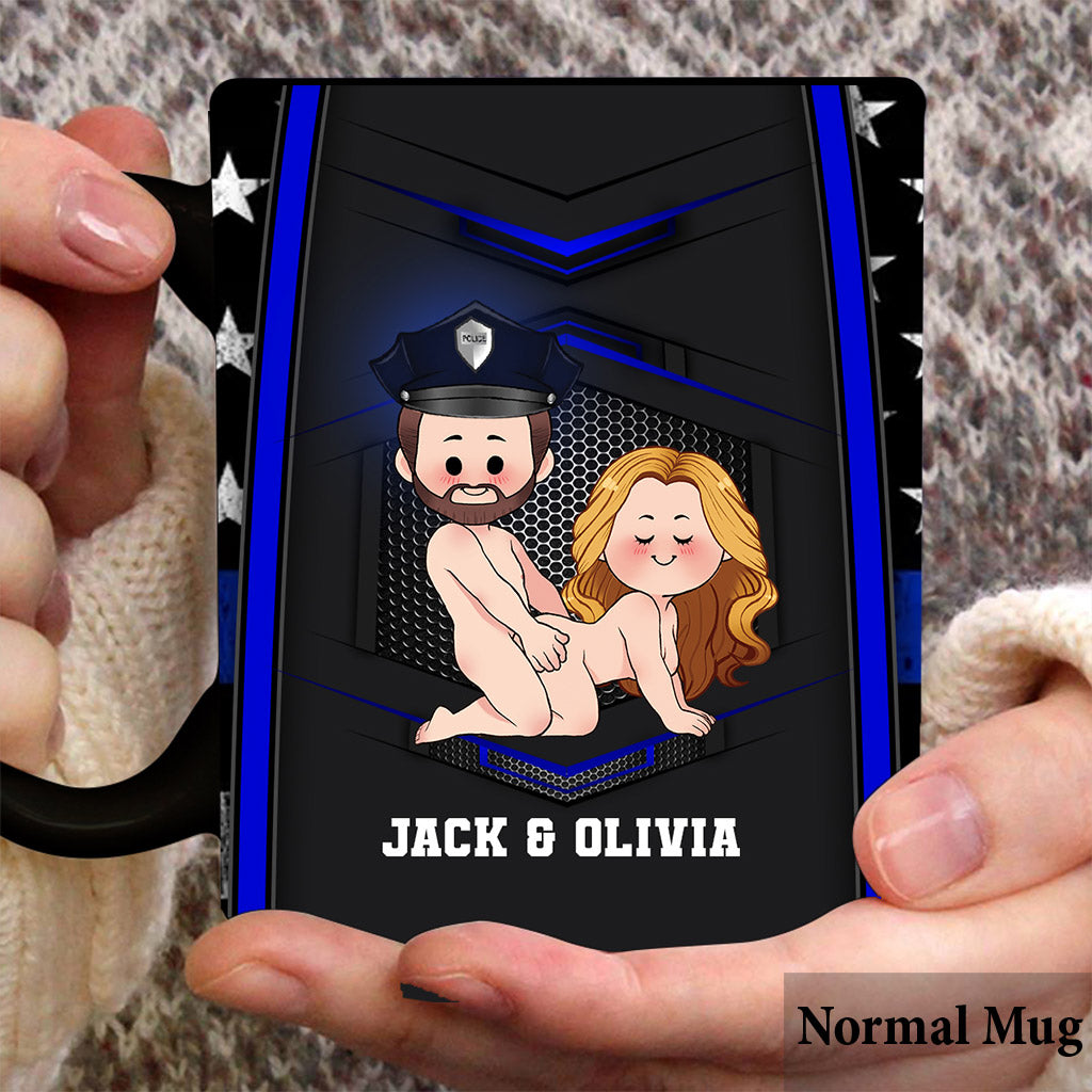 Ich liebe die Polizei – Personalisierter Polizeibecher