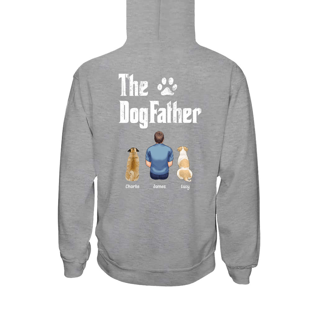 The Dog/Cat Father - Personalized Father T-shirt and Hoodie
