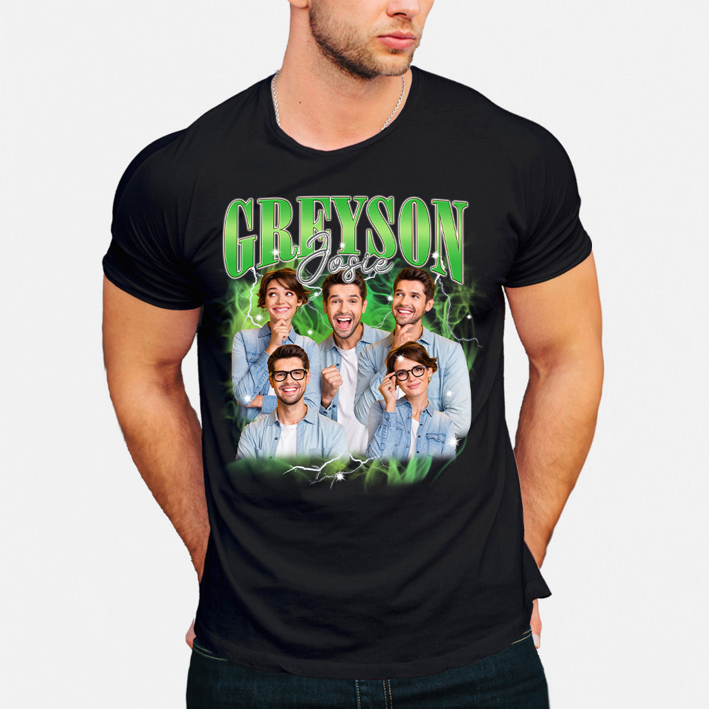 Custom Text And Photos - gift for anyone - Personalized T-shirt And Hoodie