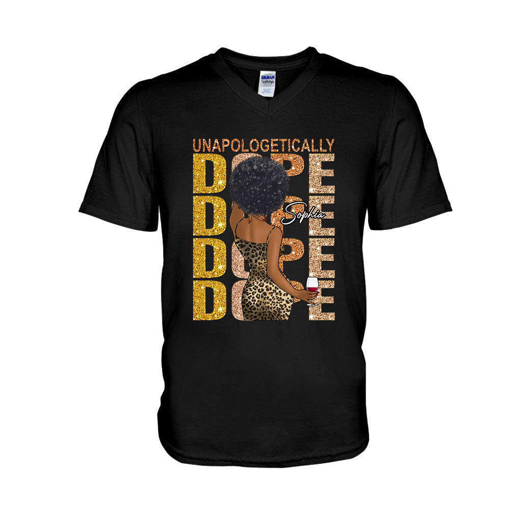 Unapologetically Dope - T-shirt et sweat à capuche personnalisés pour Afro-Américains