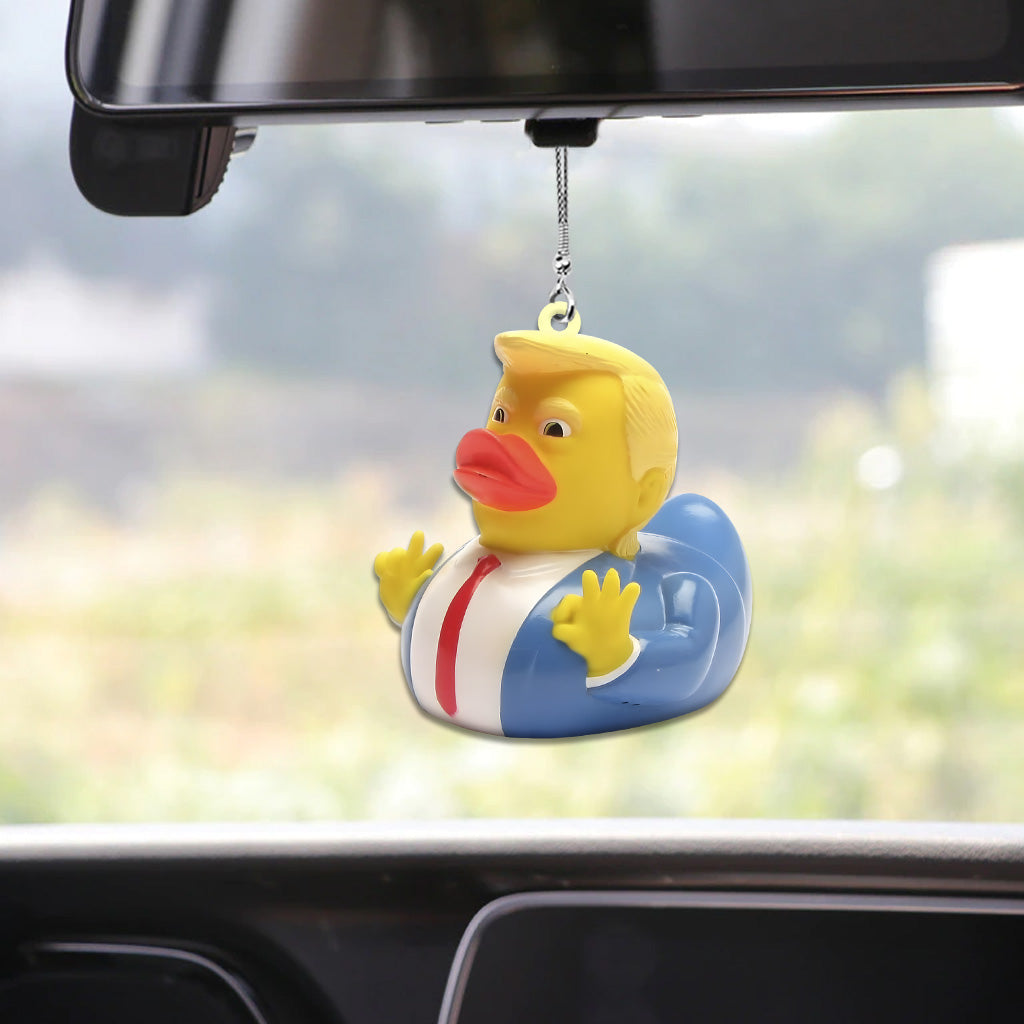 Funny Duck - Car Ornament