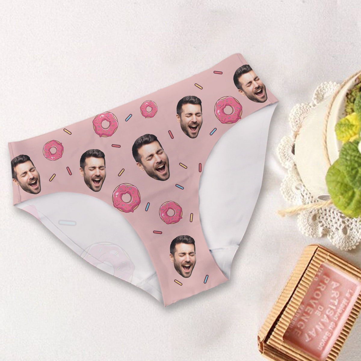 Only Serve For You - Personalized Couple Women's Briefs