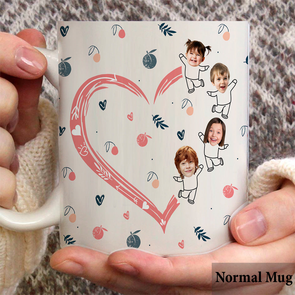 Best Nana Mom Ever Photo Custom - Personalized Grandma Mug