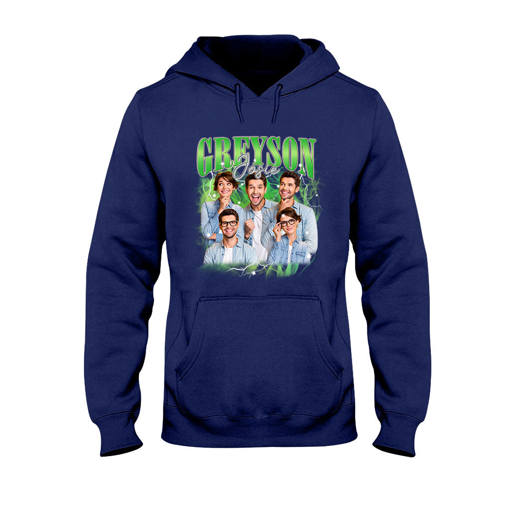 Custom Text And Photos - gift for anyone - Personalized T-shirt And Hoodie