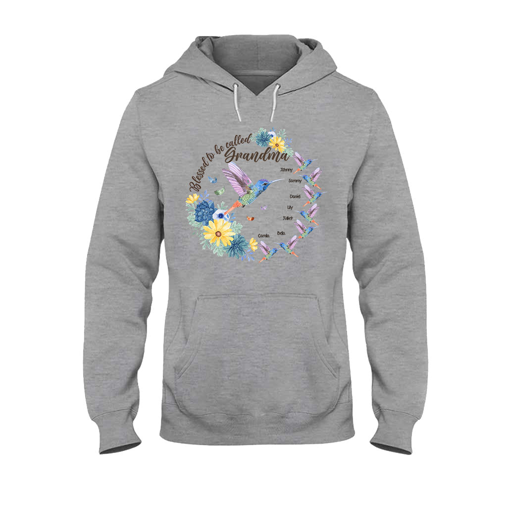 Heureuse d'être appelée Grand-mère Nana Gigi - T-shirt et sweat à capuche personnalisés pour grand-mère