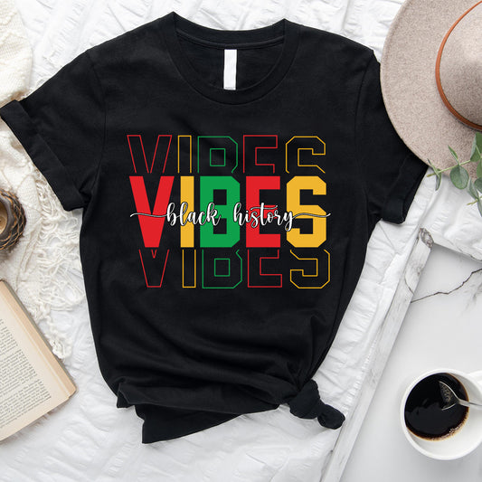 Ambiance Histoire des Noirs - T-shirt et sweat à capuche afro-américains personnalisés