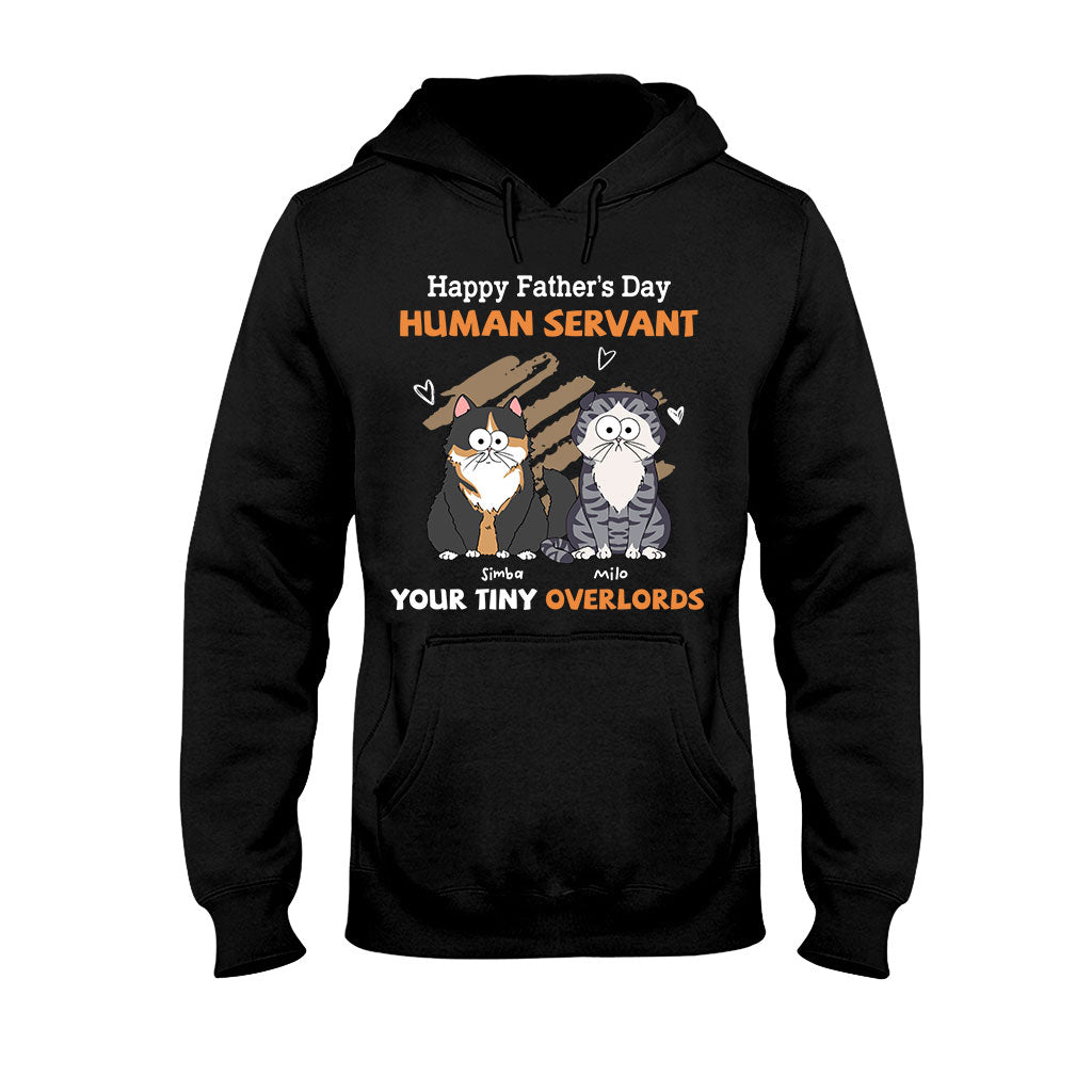 À mon serviteur humain - T-shirt et sweat à capuche personnalisés pour chat