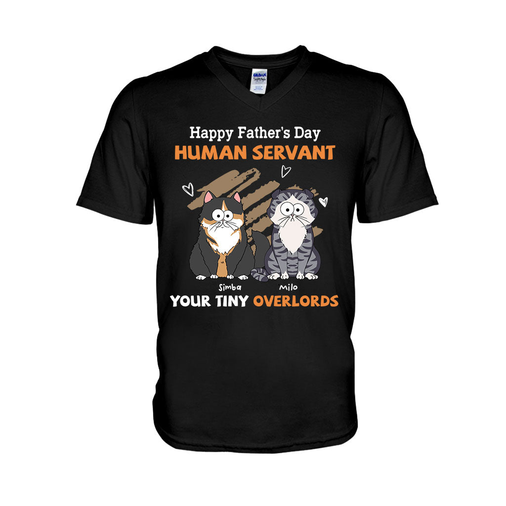 À mon serviteur humain - T-shirt et sweat à capuche personnalisés pour chat