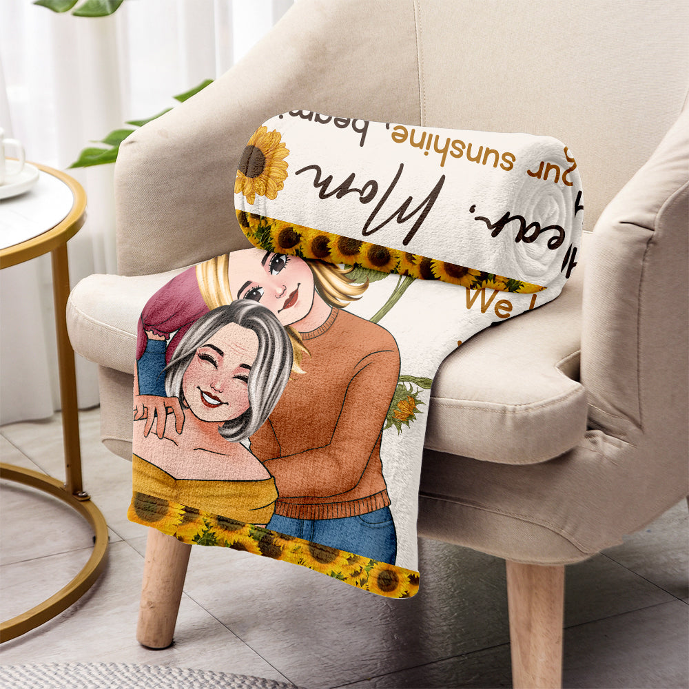 You Are My Sunshine - Personalized Mother Blanket
