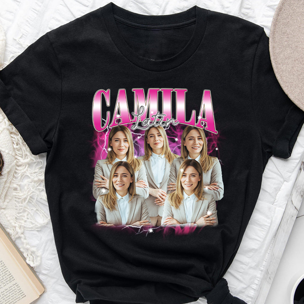 Custom Text And Photos - gift for anyone - Personalized T-shirt And Hoodie