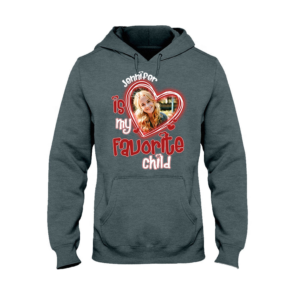 Mom's Favorite Child - Personalized Mother T-shirt And Hoodie