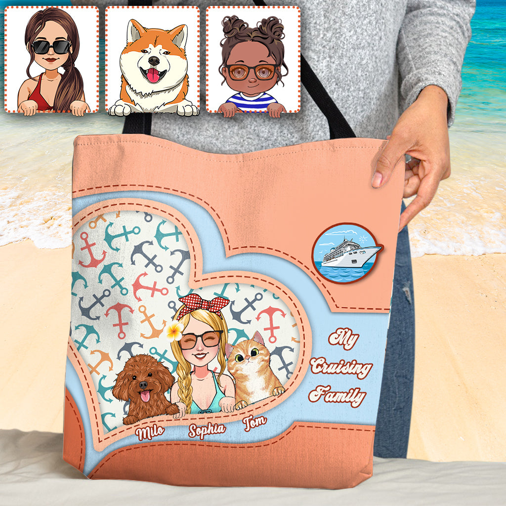 My Cruising Life - Personalized Cruising Tote Bag