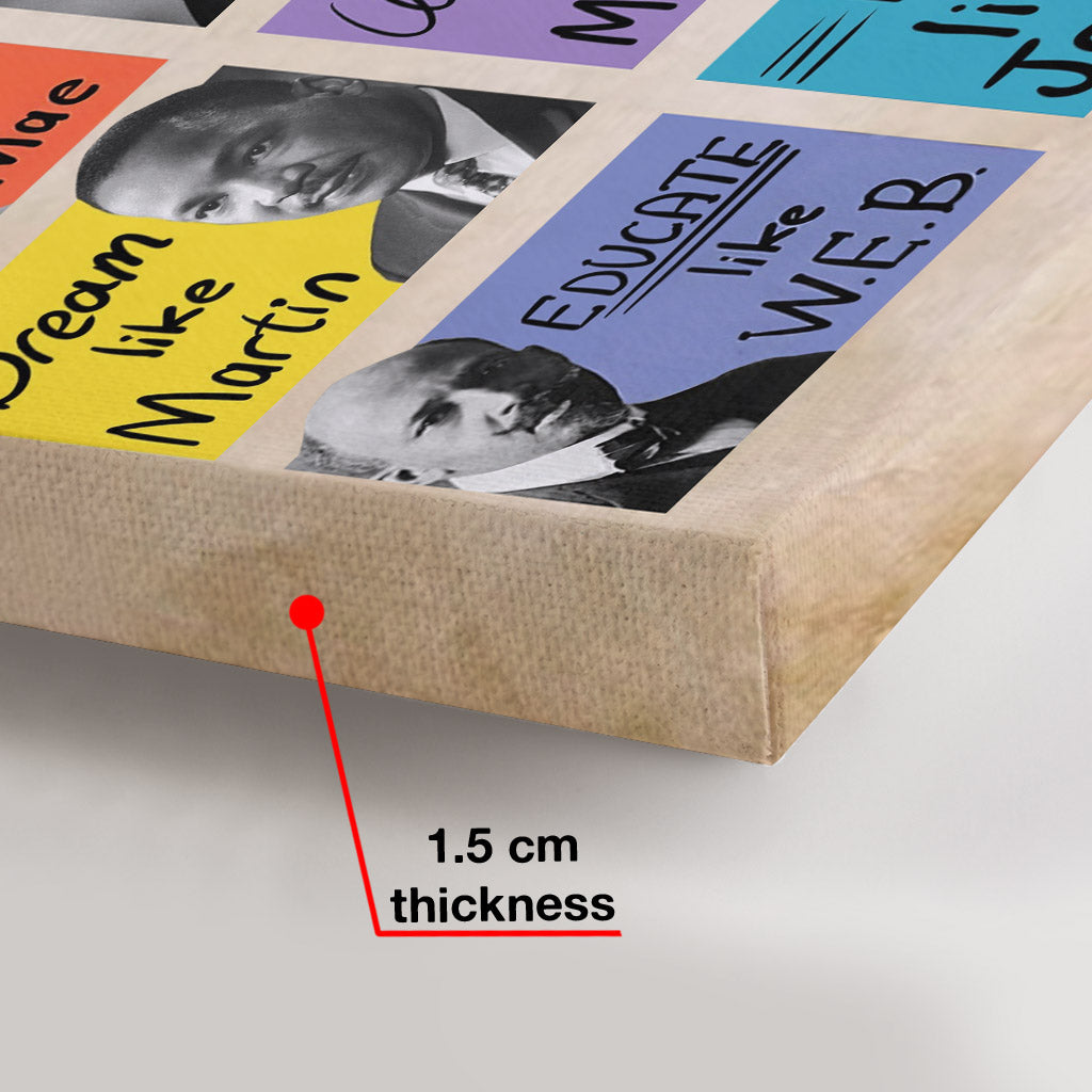 What We Learn From Black History - Personalized African American Canvas And Poster