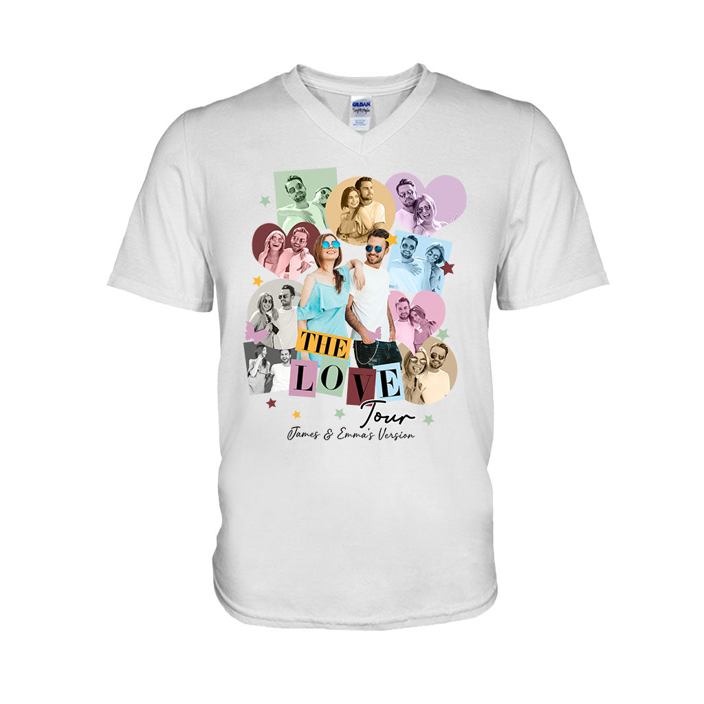 The Love Tour Our Version - Personalized Couple T-shirt And Hoodie
