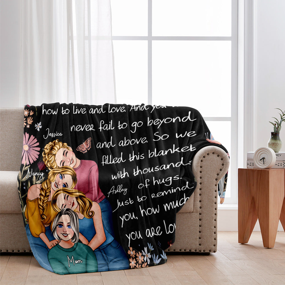 To Our Mother/ Mom... - Personalized Mother Blanket