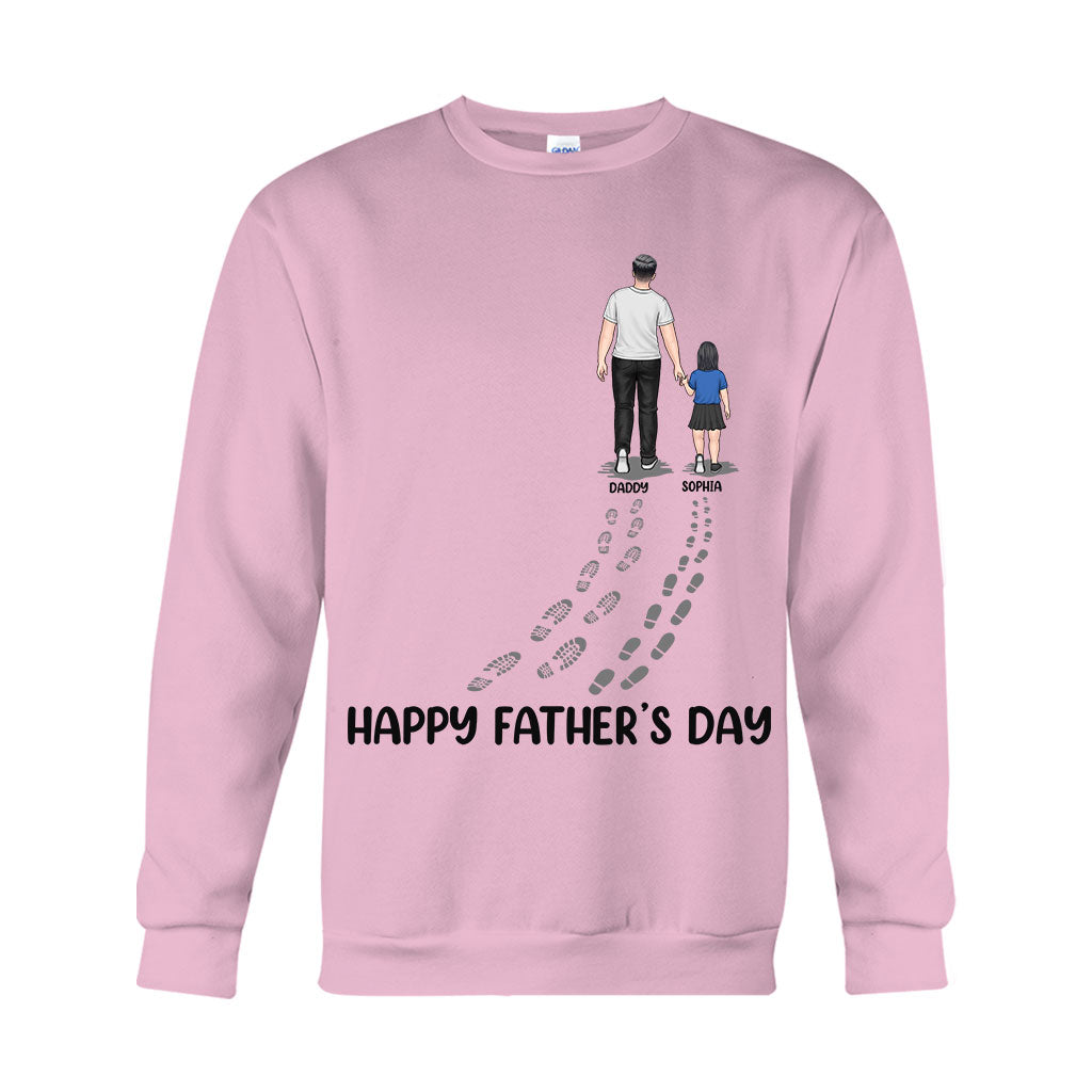 Happy Father's Day - Personalized Father T-shirt And Hoodie