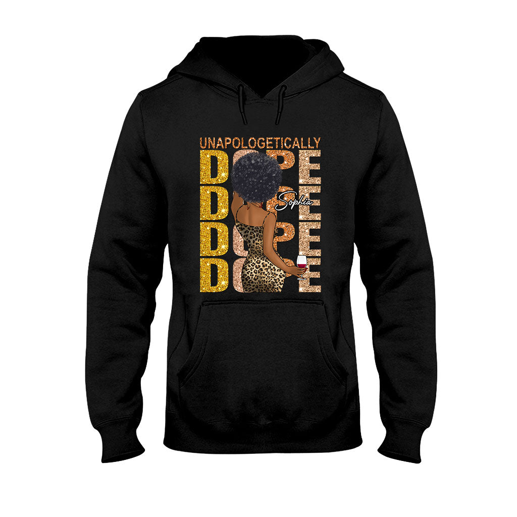 Unapologetically Dope - T-shirt et sweat à capuche personnalisés pour Afro-Américains