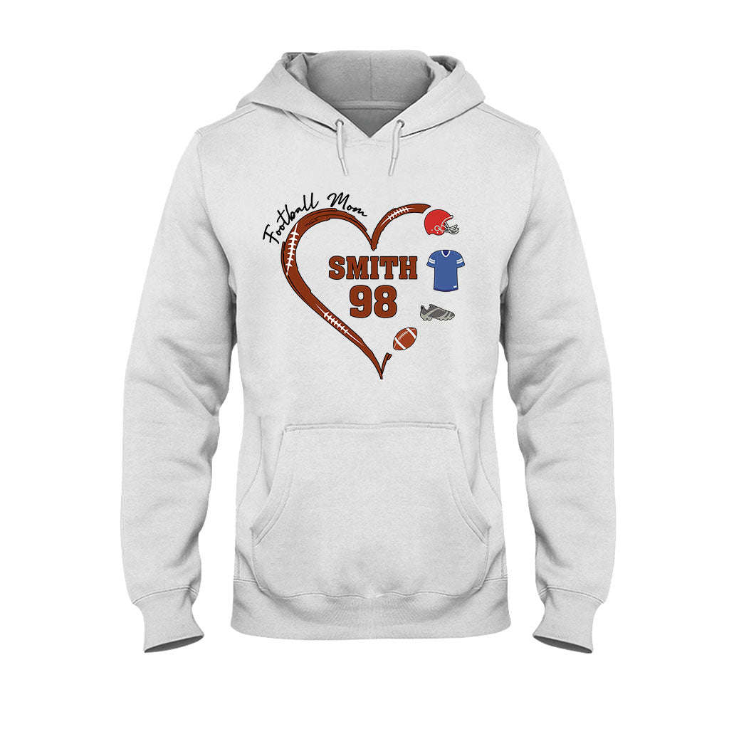 Fußballmama – Personalisiertes Fußball-T-Shirt und Hoodie