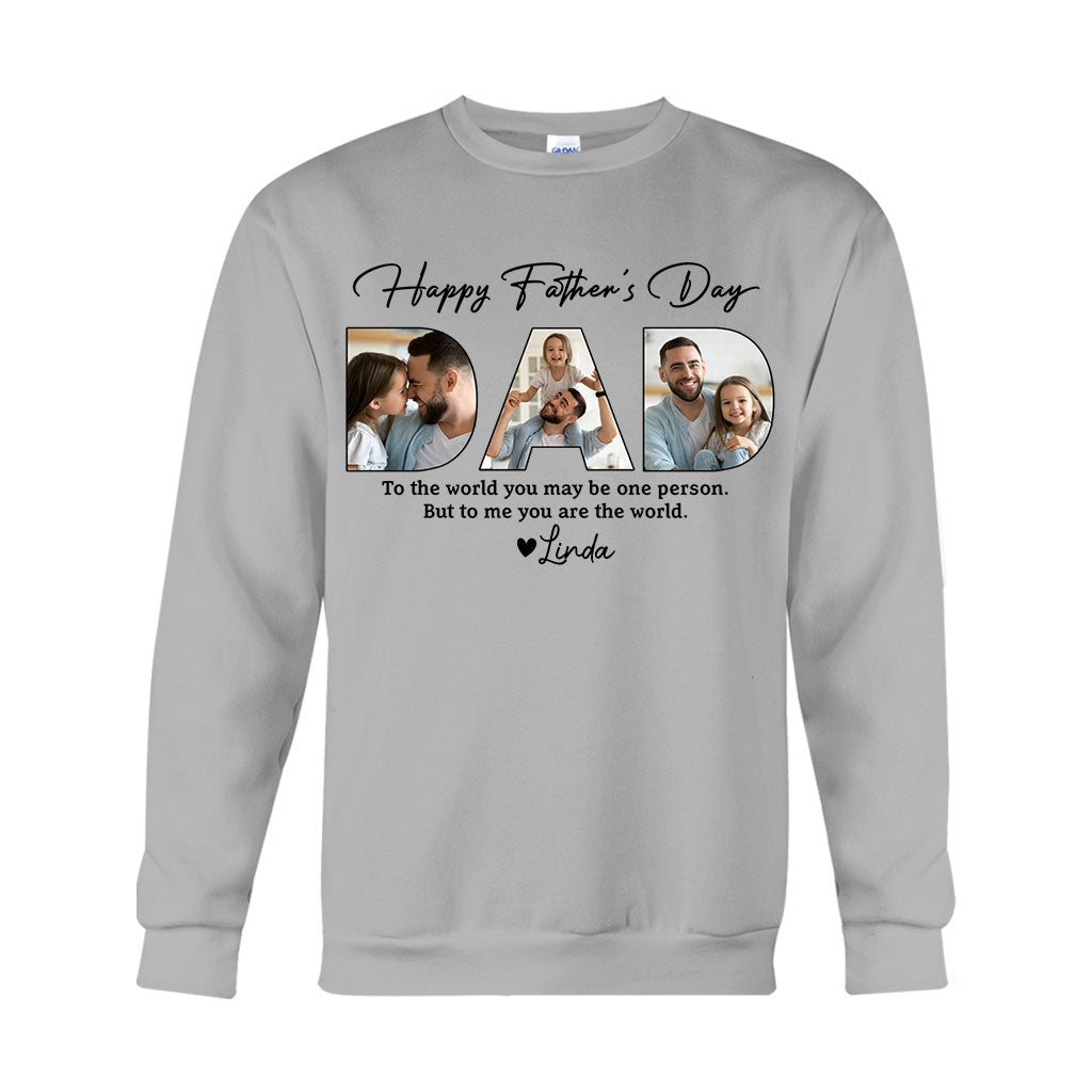 Happy Father's Day Dad - Personalized Father T-shirt And Hoodie