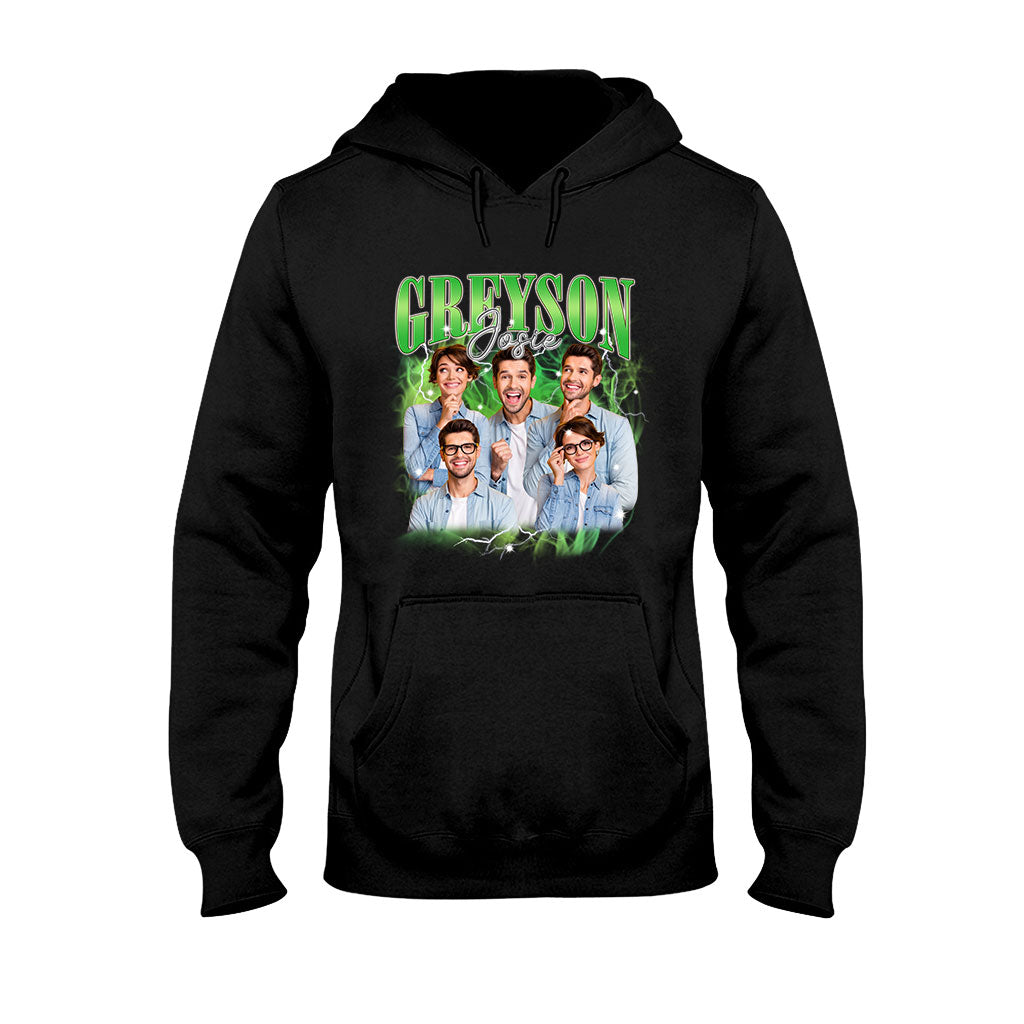 Custom Text And Photos - gift for anyone - Personalized T-shirt And Hoodie