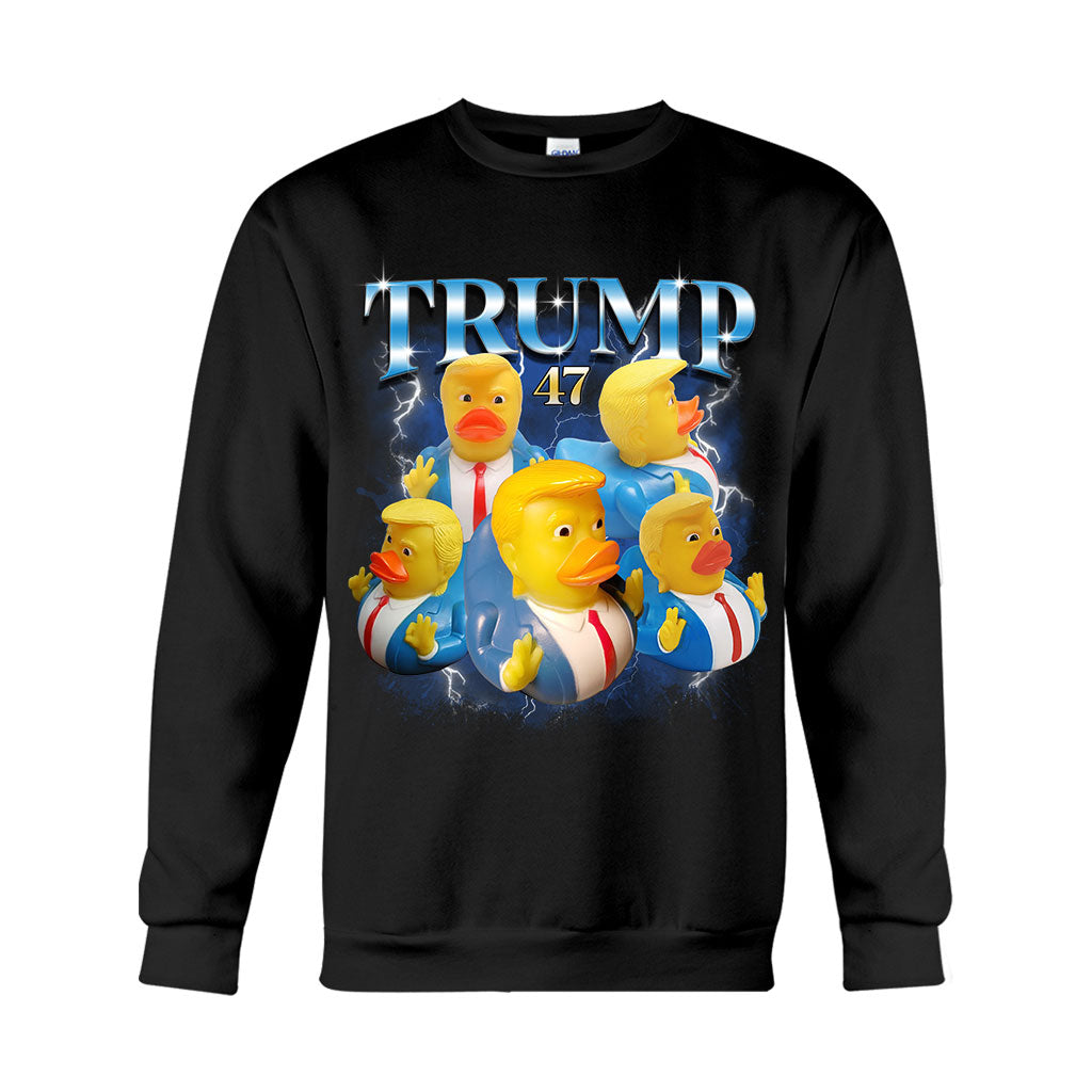 T-shirt et sweat à capuche « Canard rigolo »
