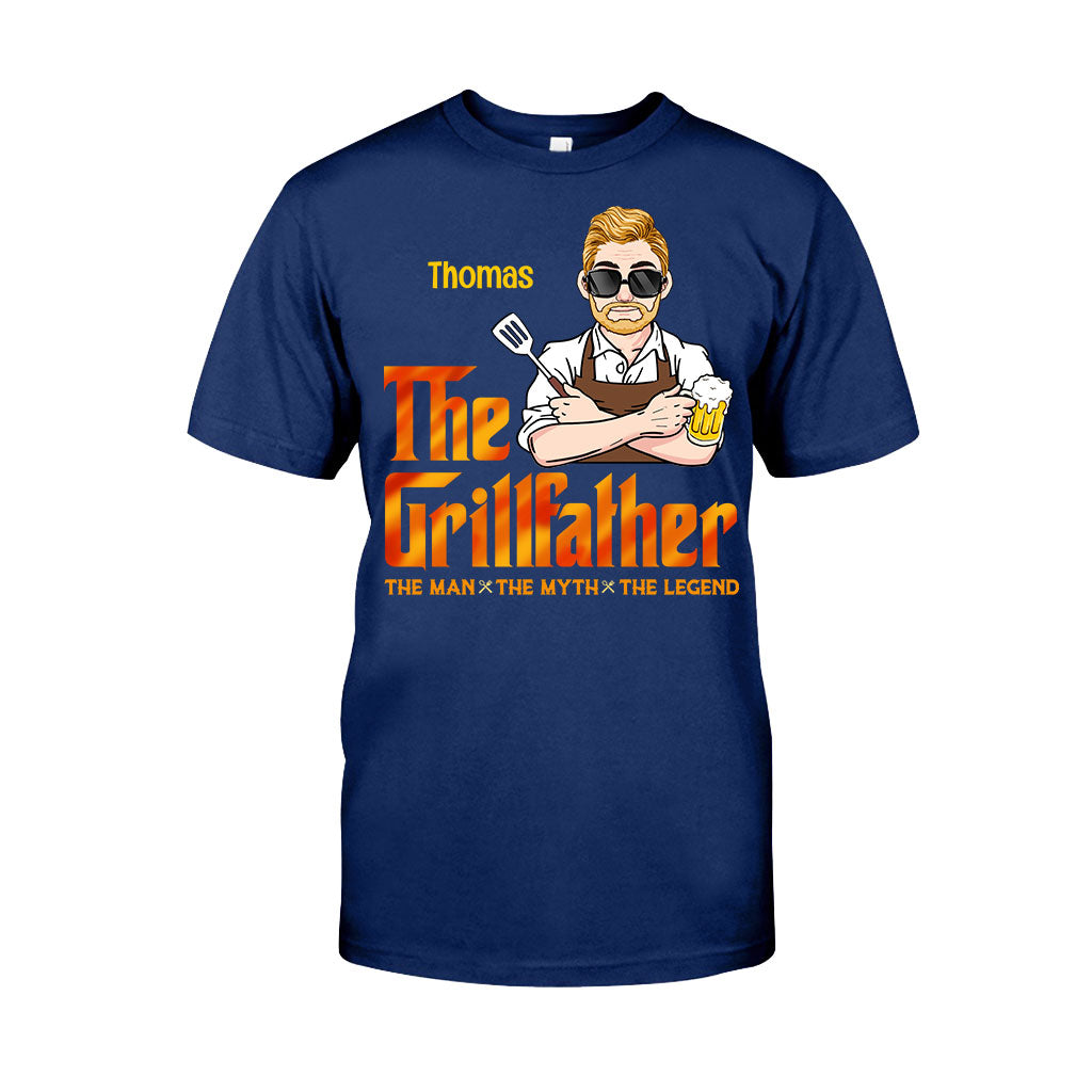 Der Grillvater – Personalisiertes Grill-T-Shirt und Hoodie