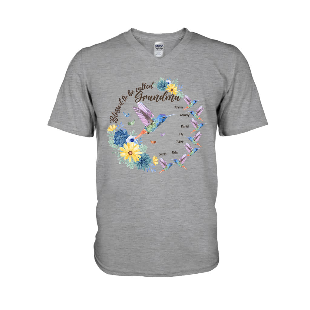 Heureuse d'être appelée Grand-mère Nana Gigi - T-shirt et sweat à capuche personnalisés pour grand-mère