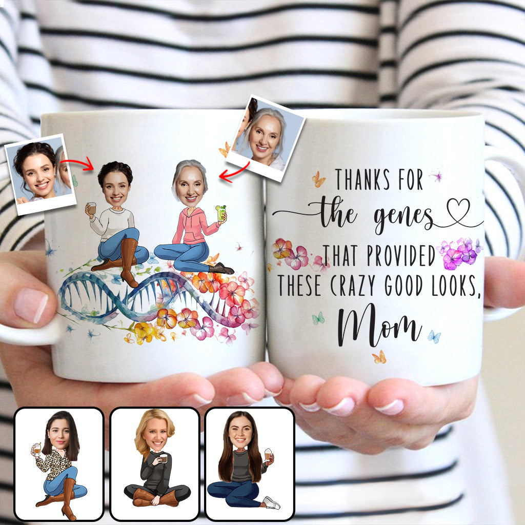 Thanks For The Genes - Personalized Mother Mug