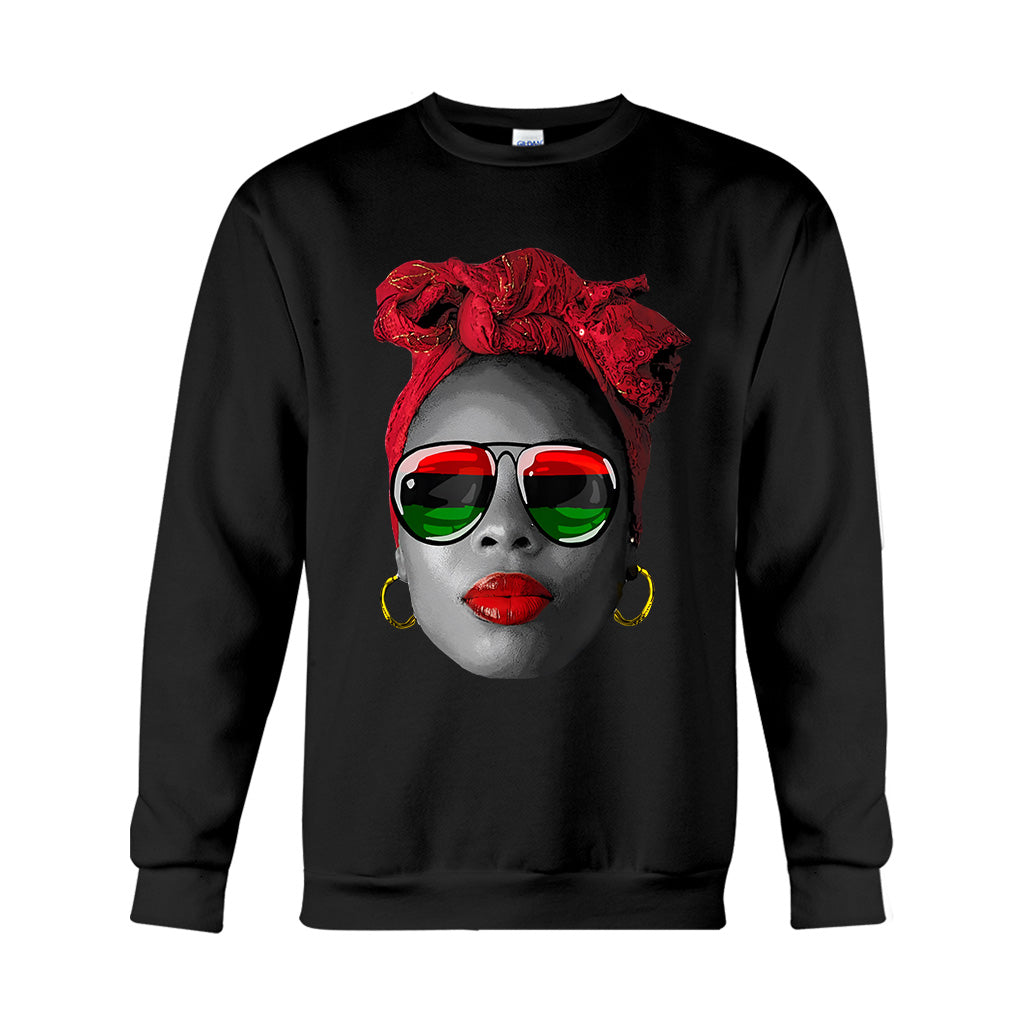 Dope Proud Queen – T-Shirt und Hoodie für Afroamerikanerinnen