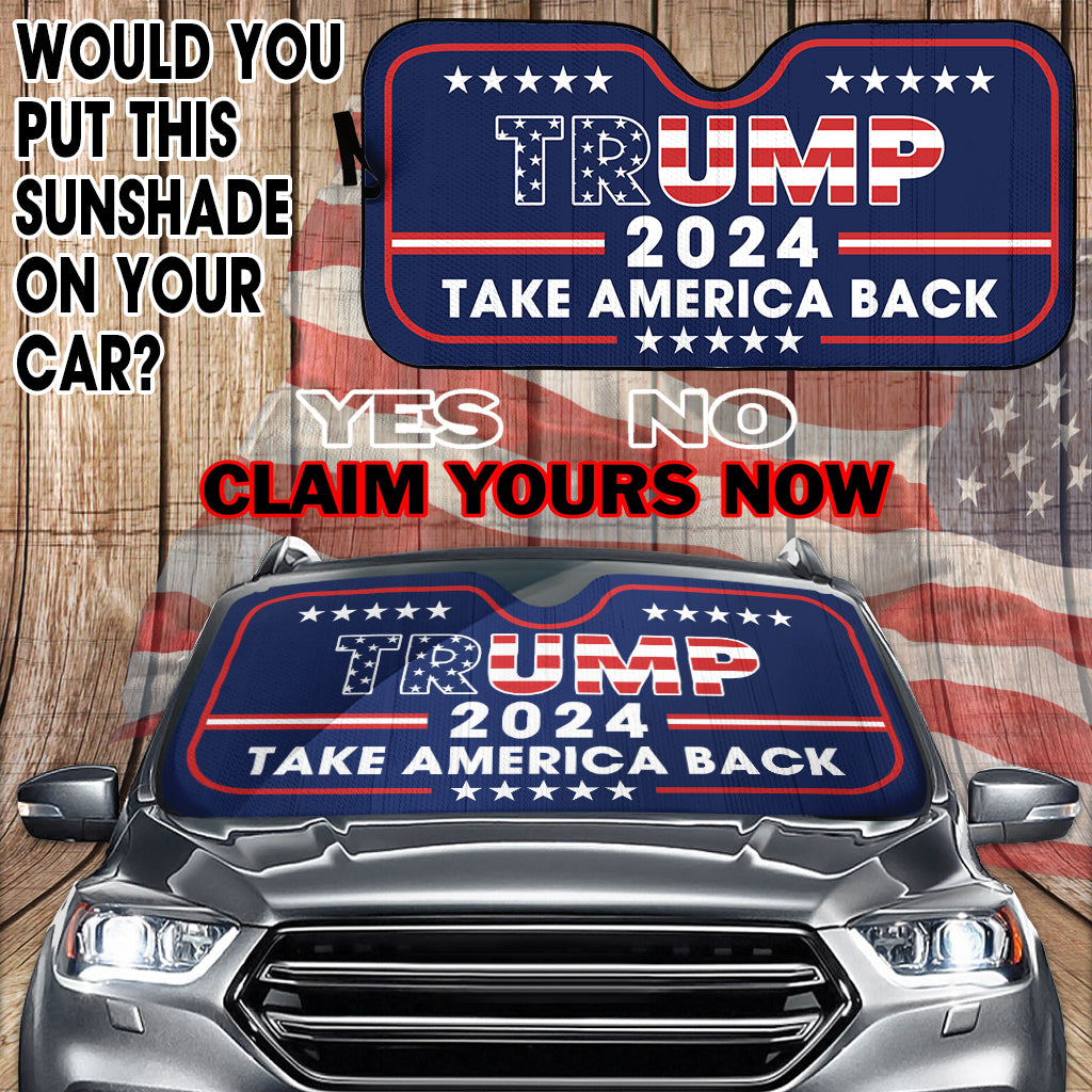 Take The Country Back - Car Sunshade