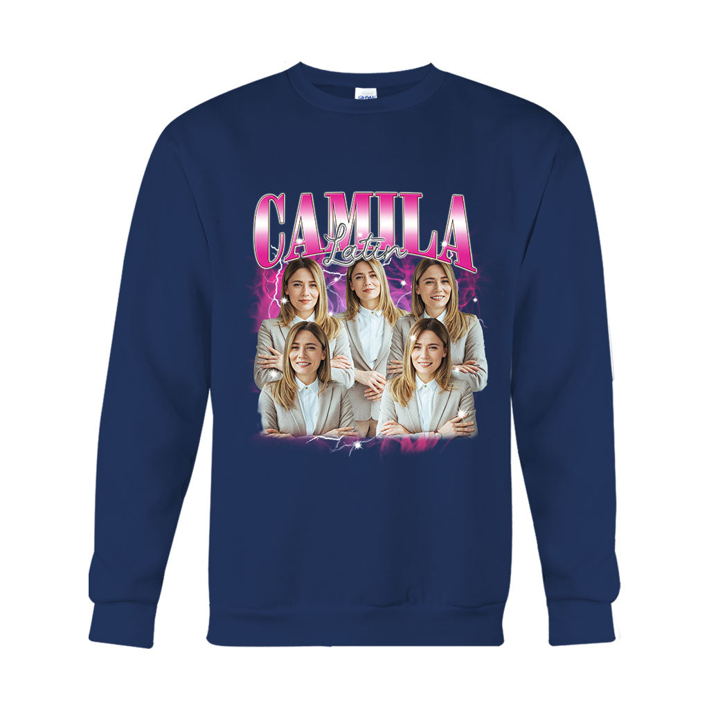 Custom Text And Photos - gift for anyone - Personalized T-shirt And Hoodie