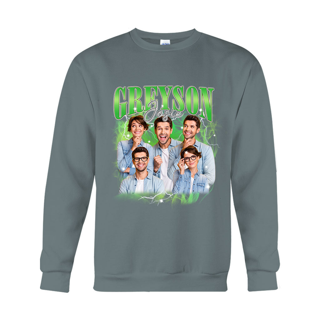 Custom Text And Photos - gift for anyone - Personalized T-shirt And Hoodie