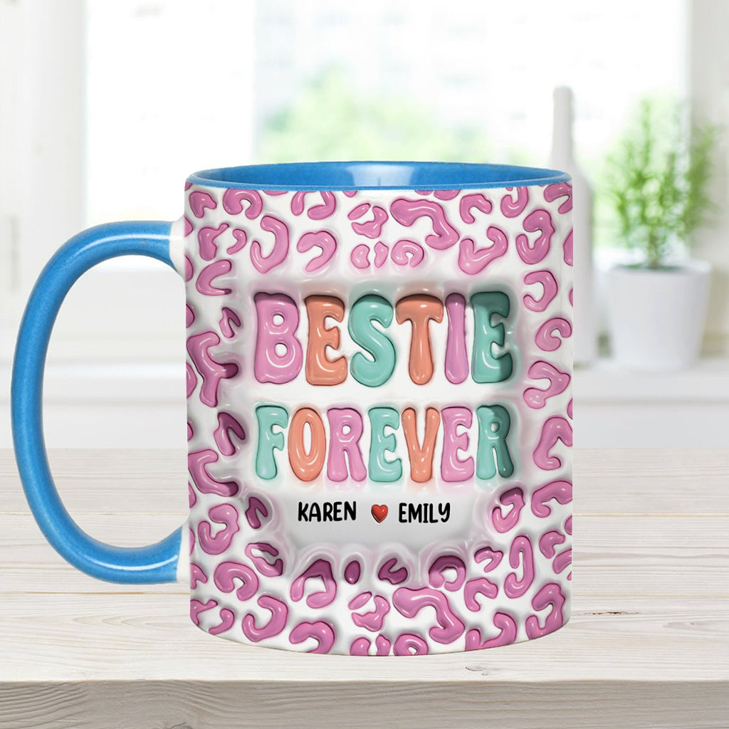 Meilleure amie pour toujours - Mug personnalisé « Meilleure amie pour toujours »