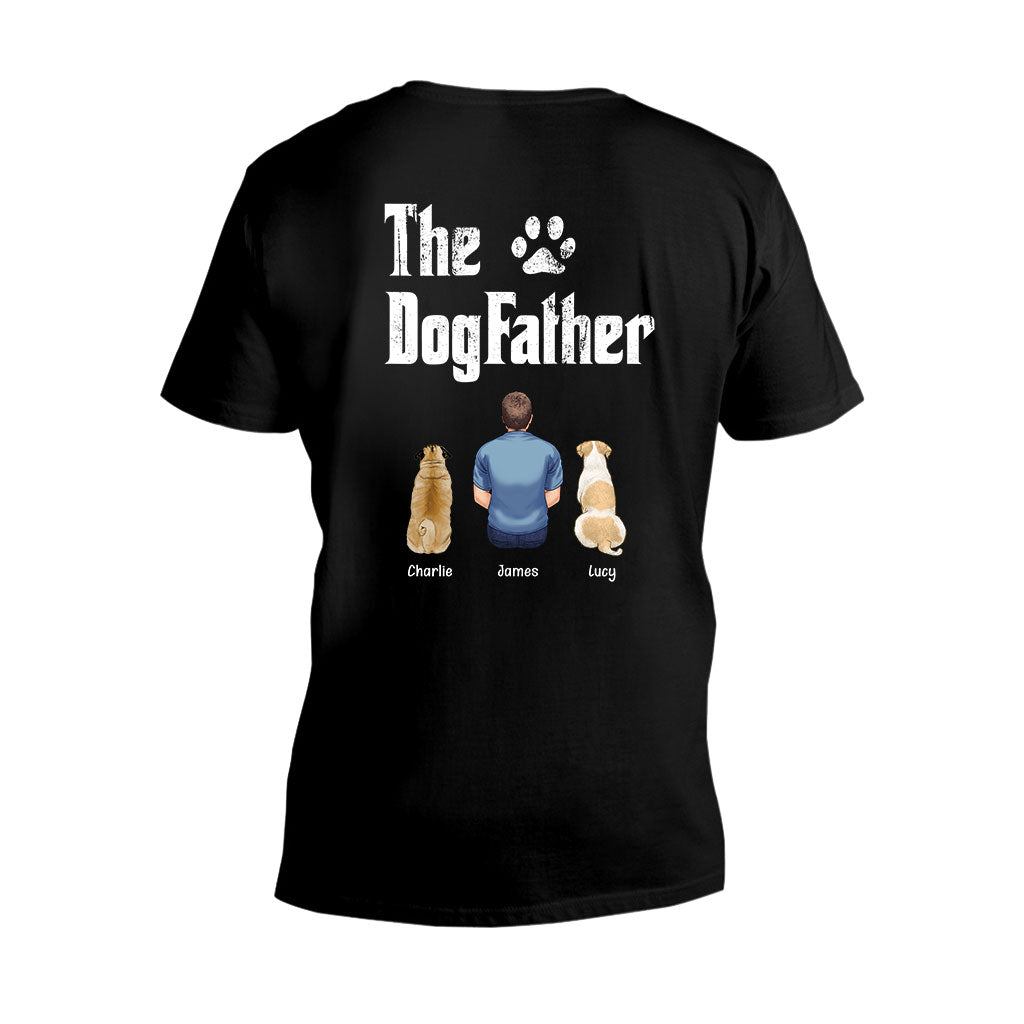 The Dog/Cat Father - Personalized Father T-shirt and Hoodie