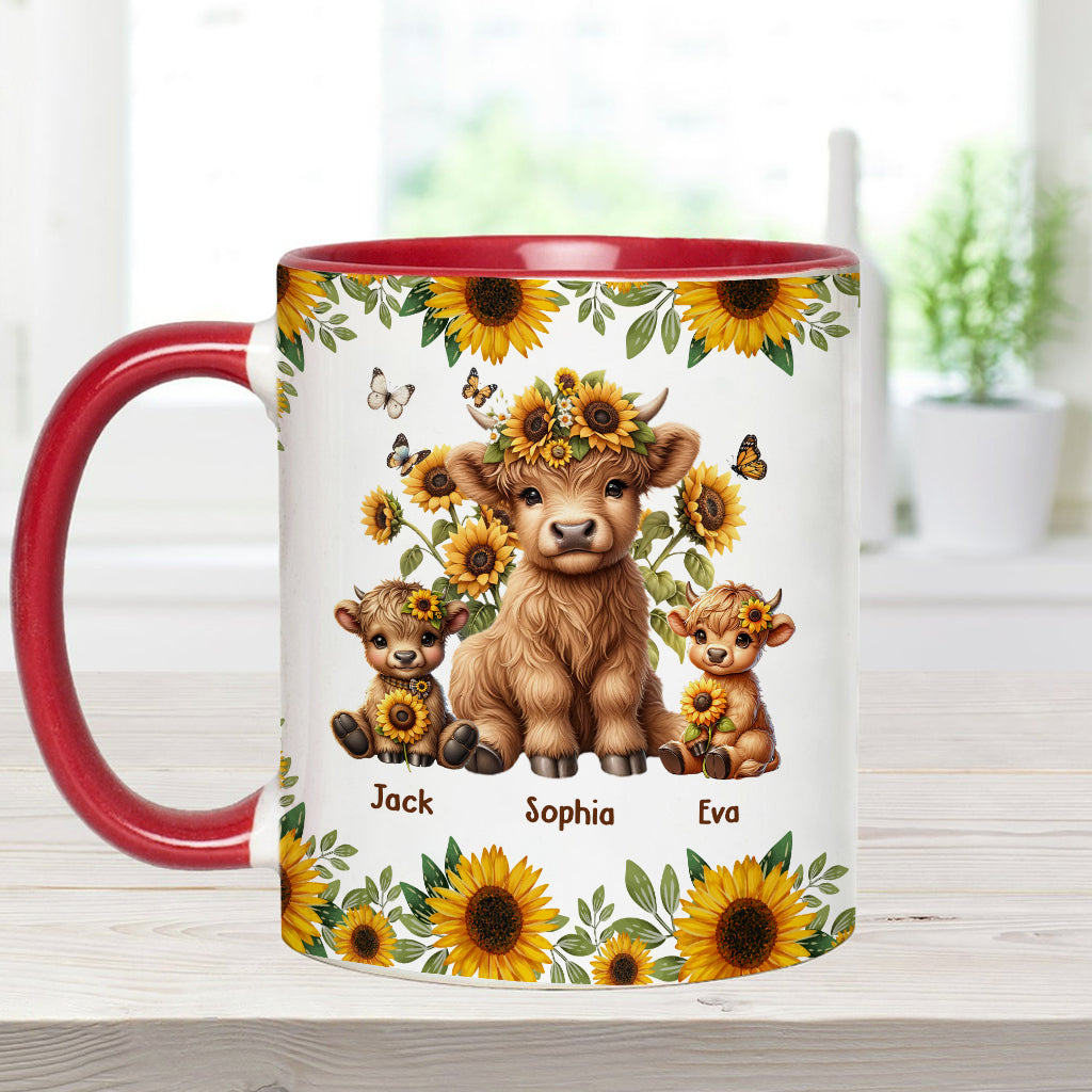 Best Moo-ther Ever - Personalized Mother Accent Mug