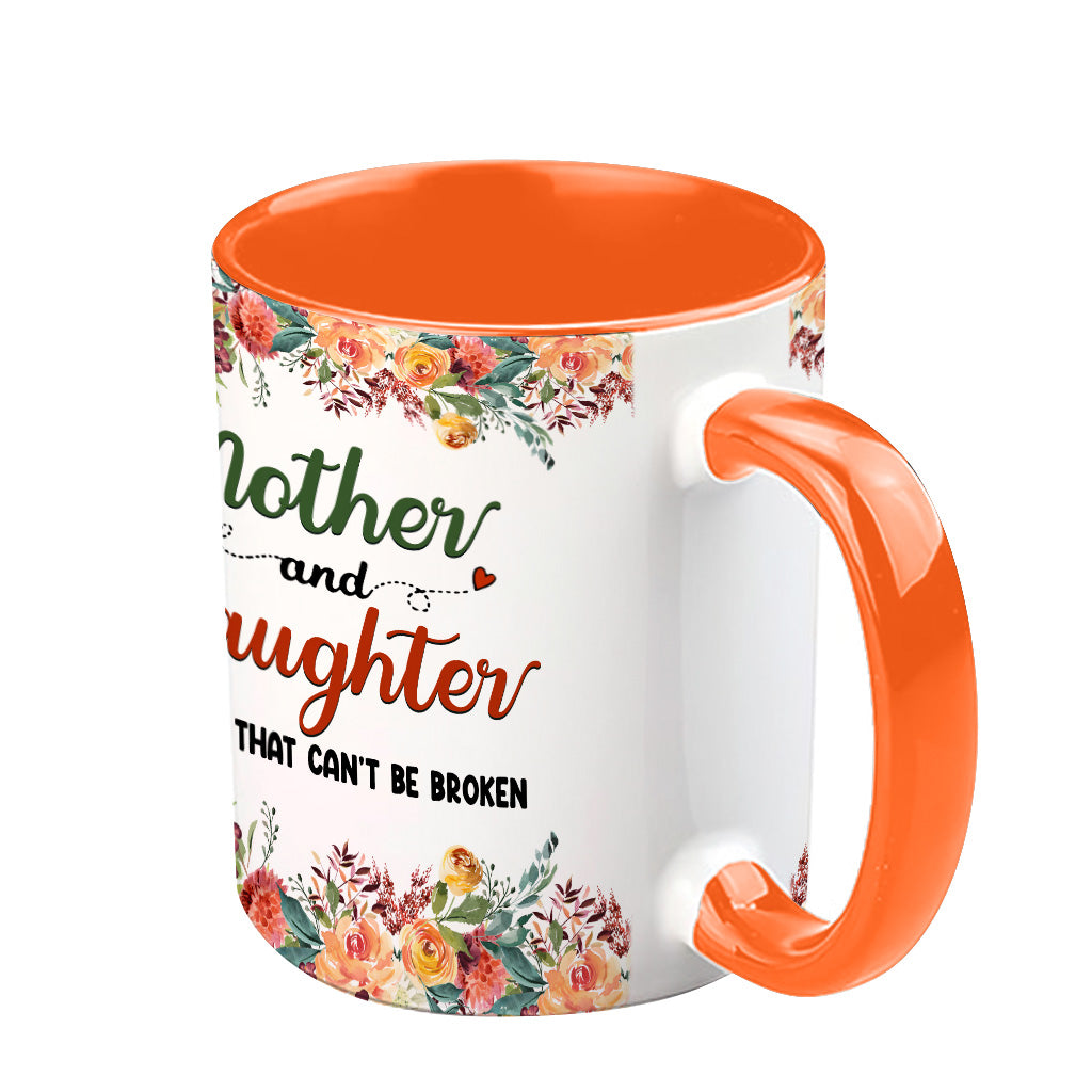 Mother And Daughters - Personalized Mother Accent Mug