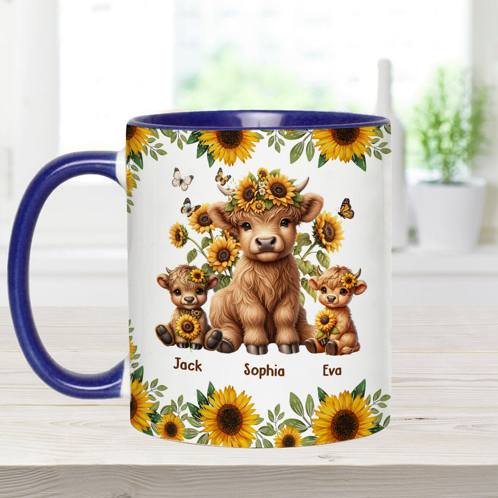 Best Moo-ther Ever - Personalized Mother Accent Mug