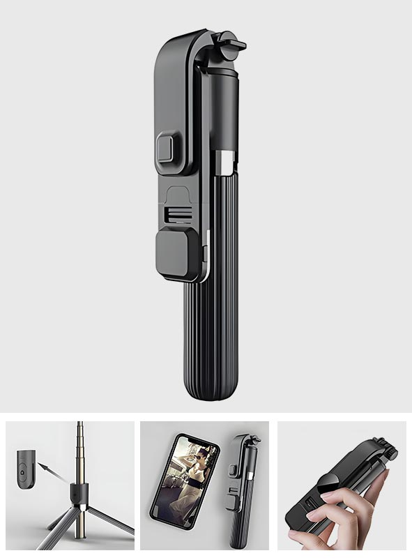 Selfie-Stick mit Stativ - Selfie-Stick mit Stativ