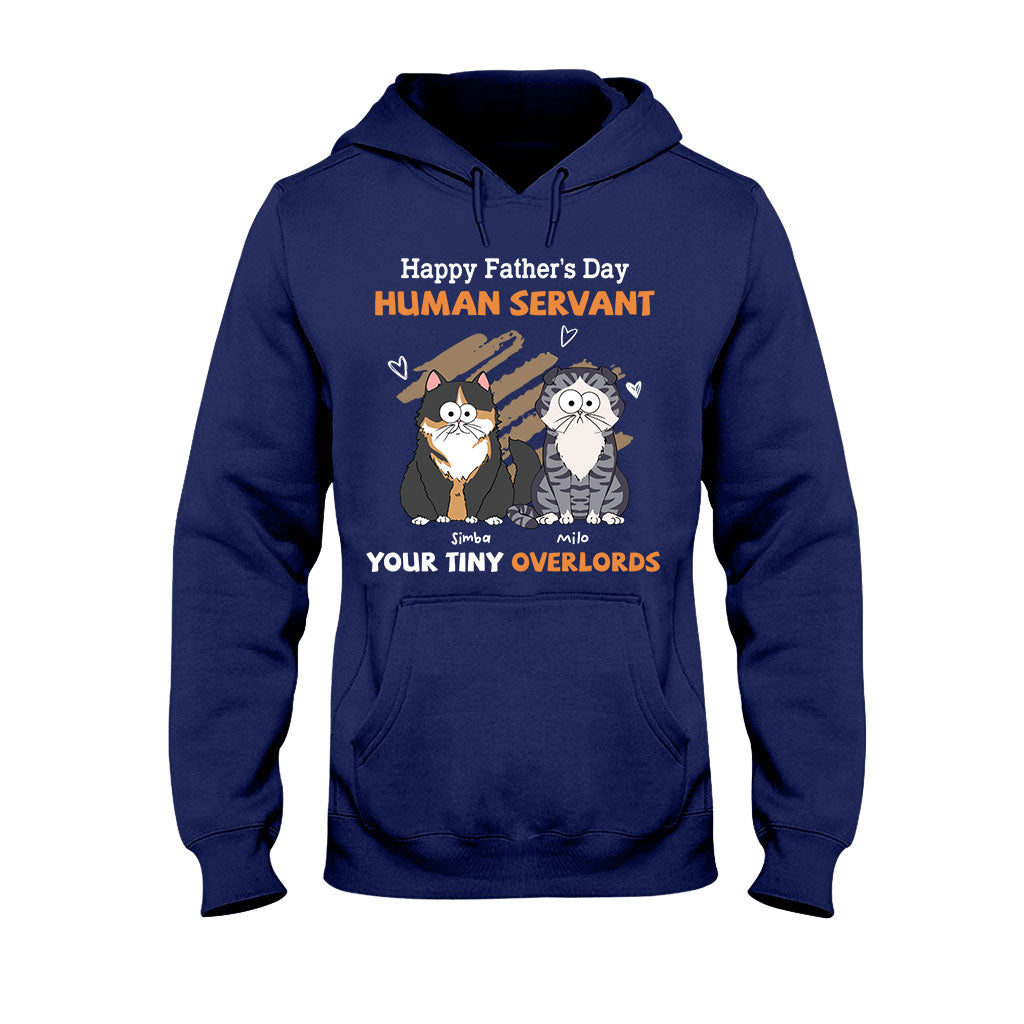 À mon serviteur humain - T-shirt et sweat à capuche personnalisés pour chat