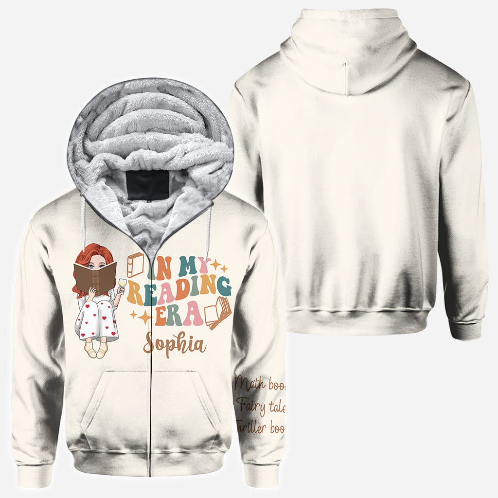 In My Reading Era - Personalized Book All Over Shirt