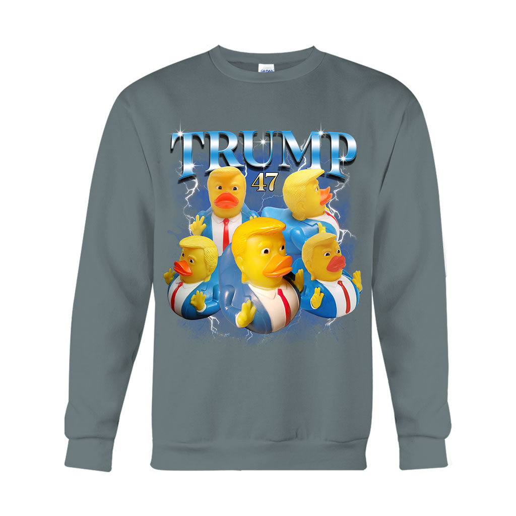T-shirt et sweat à capuche « Canard rigolo »