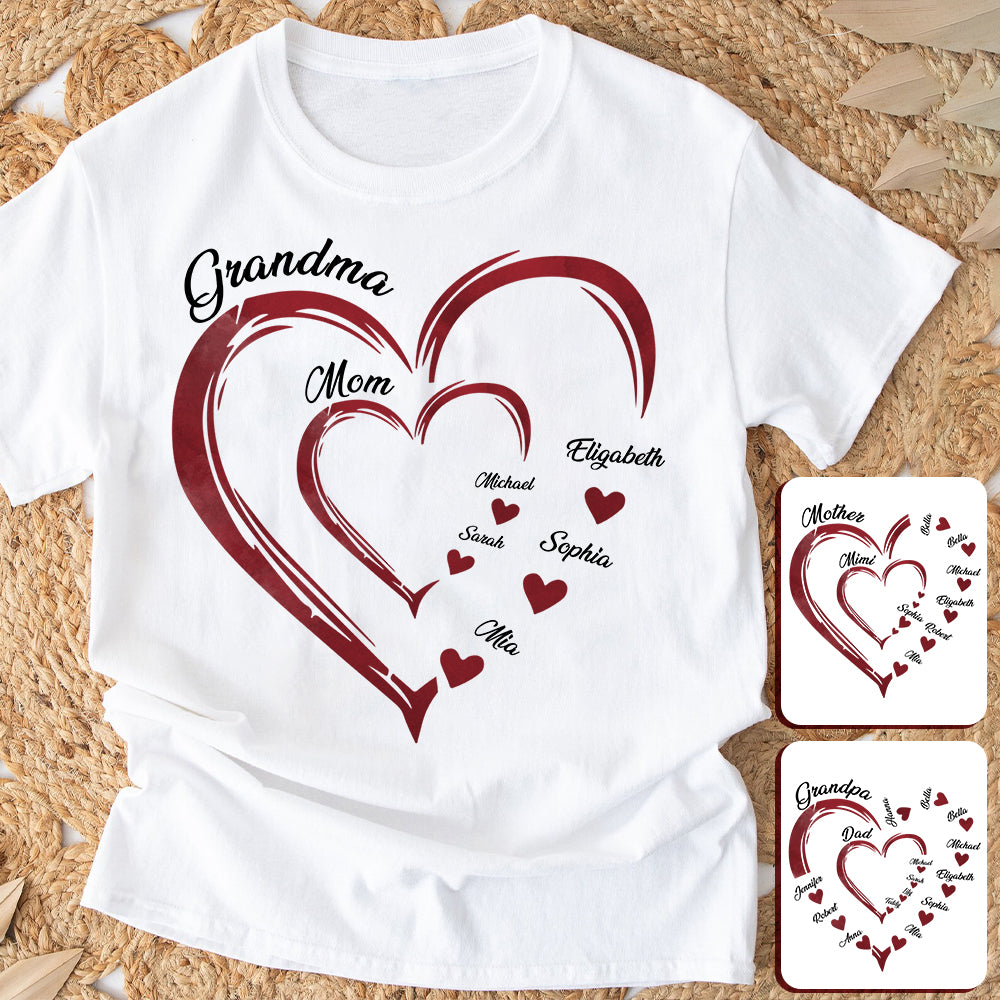 Omas Lieblinge/Mamas Lieblinge – Personalisiertes Oma-T-Shirt und Hoodie