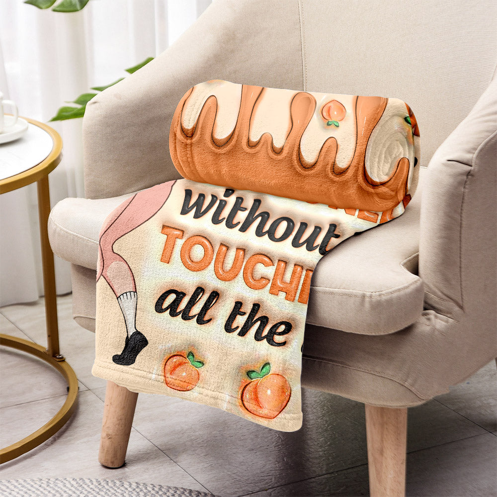 My Bum Would Be So Lonely - Personalized Couple Blanket